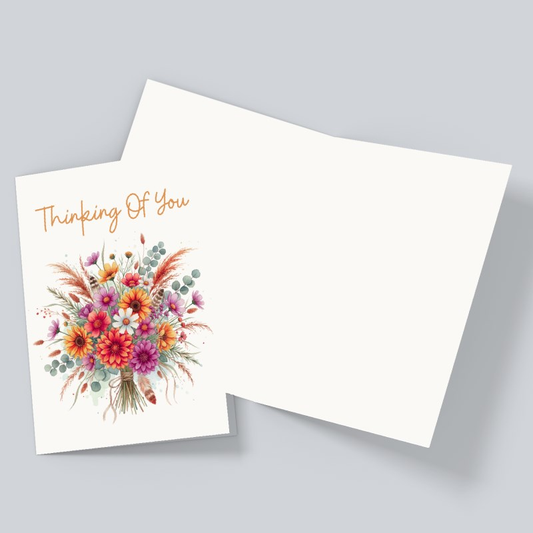 Boho-Inspired Thinking Of You Card