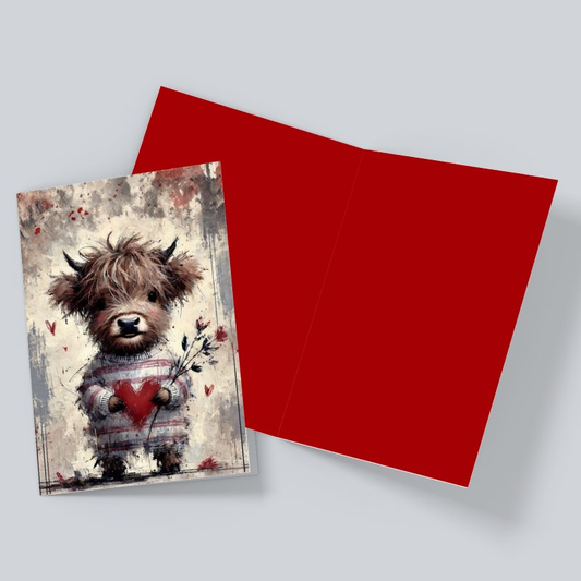 Highland Heart – A Valentine’s Day Card